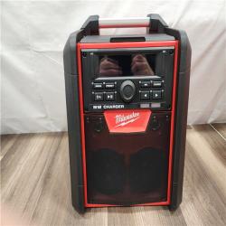 AS-IS- Milwaukee M18 Lithium-Ion Cordless Jobsite Radio/Charger