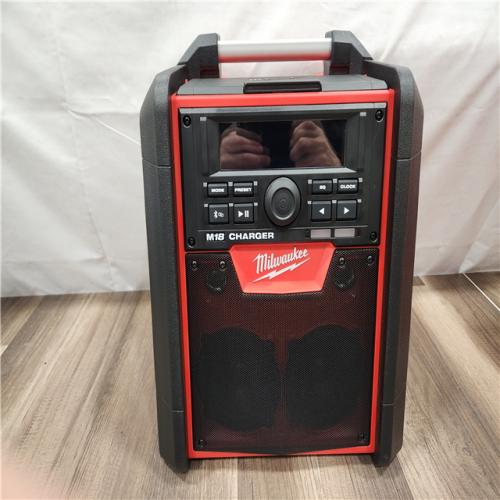 AS-IS- Milwaukee M18 Lithium-Ion Cordless Jobsite Radio/Charger
