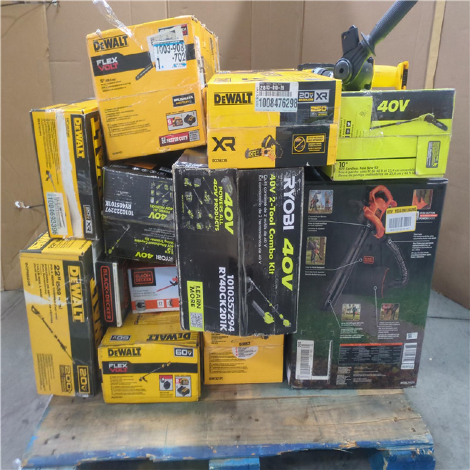 CALIFORNIA AS-IS TOOL PALLET