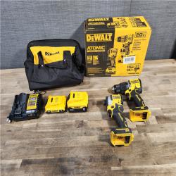 HOUSTON LOCATION - AS-IS DEWALT 2 TOOL COMBO KIT W/(2) BATTERY & CHARGER