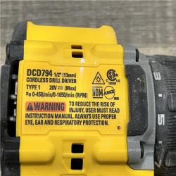 AS-IS DEWALT ATOMIC 20-Volt MAX Lithium-Ion Cordless Combo Kit