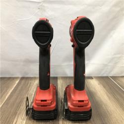 AS-IS Milwaukee 18V Lithium-Ion Brushless Cordless Compact Drill/Impact Combo Kit