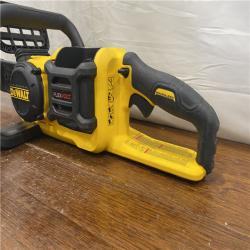 AS-IS DEWALT  FLEXVOLT 60V MAX 16in. Brushless Cordless Battery Powered Chainsaw Kit with (1) FLEXVOLT 2 Ah Battery & Charger