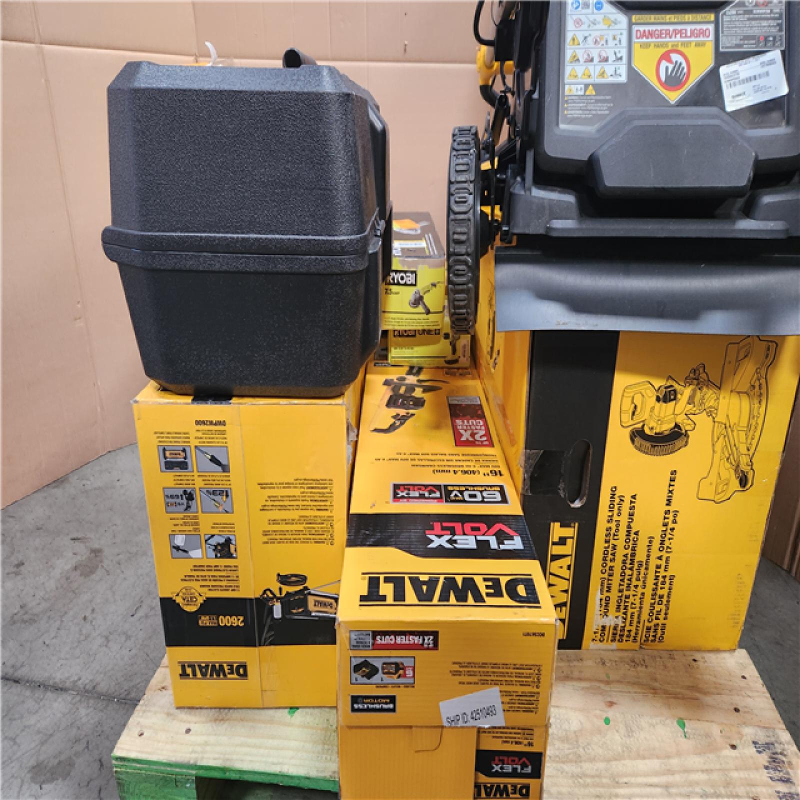 CALIFORNIA AS-IS TOOL PALLET