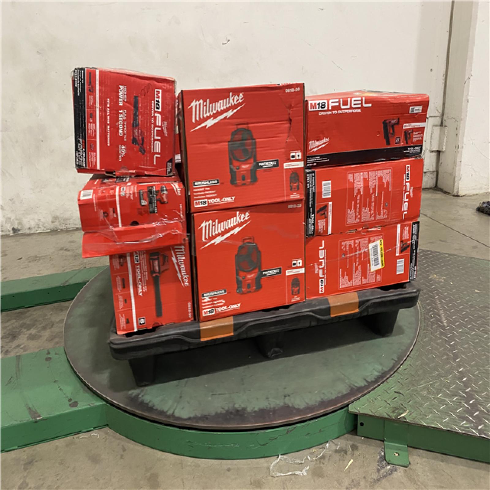Dallas Location - As-Is MILWAUKEE Tool Pallet