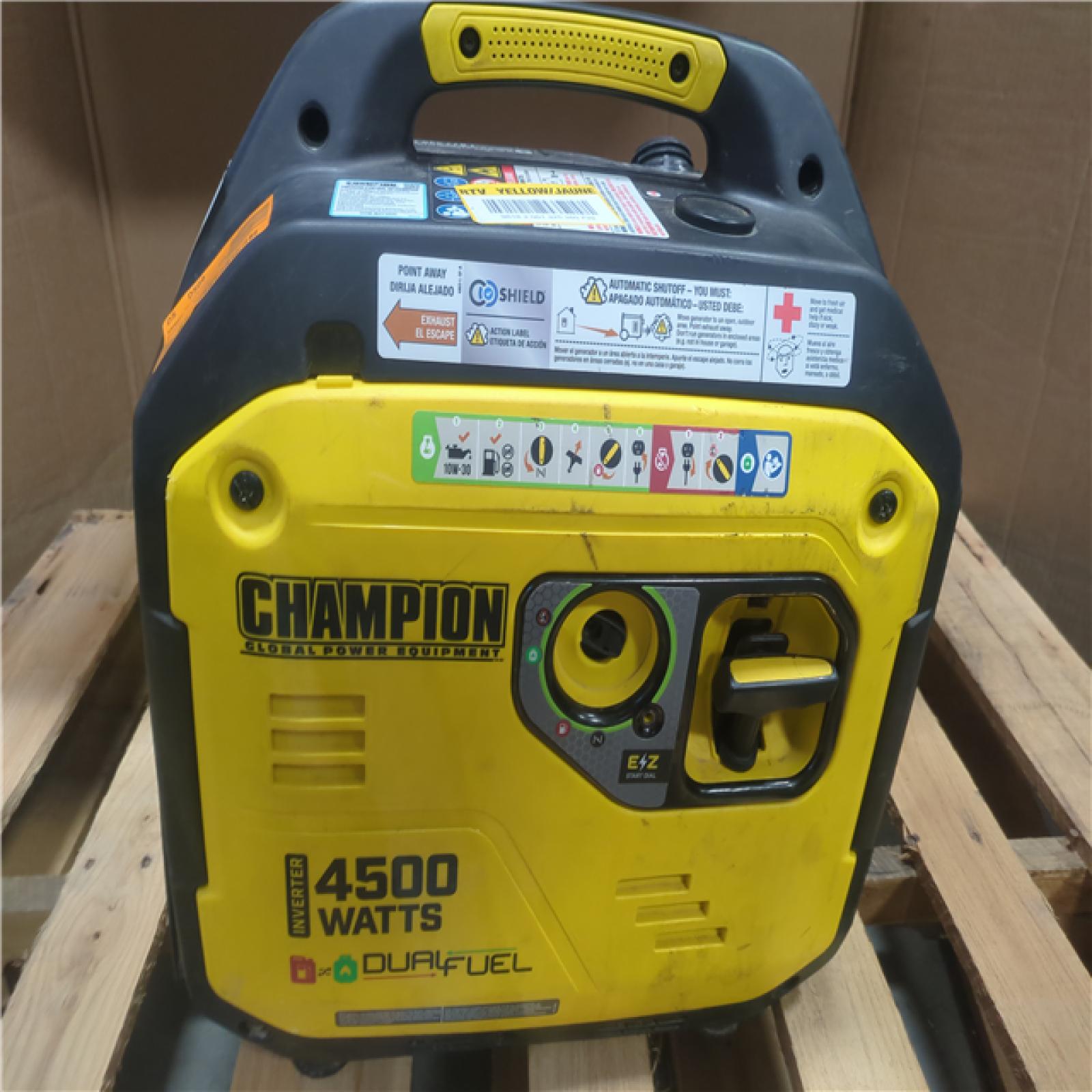 CALIFORNIA AS-IS CHAMPION PORTABLE POWER GENERATOR