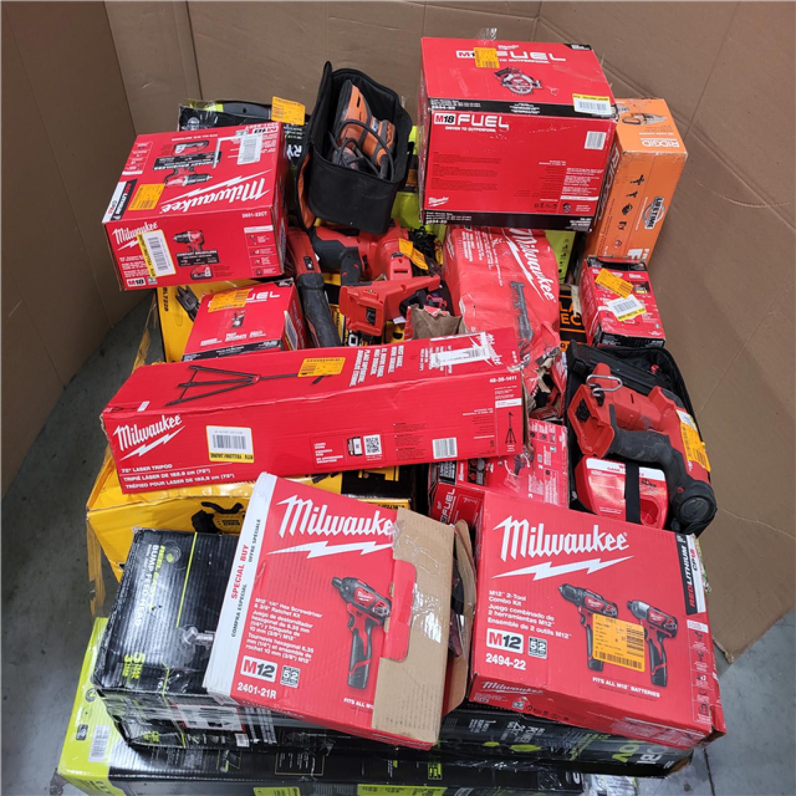 CALIFORNIA AS-IS TOOL PALLET