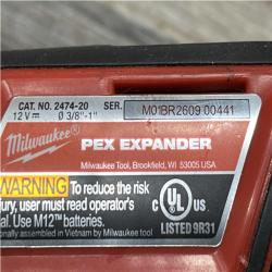 AS-IS Milwaukee Cordless PEX Expansion Tool Kit