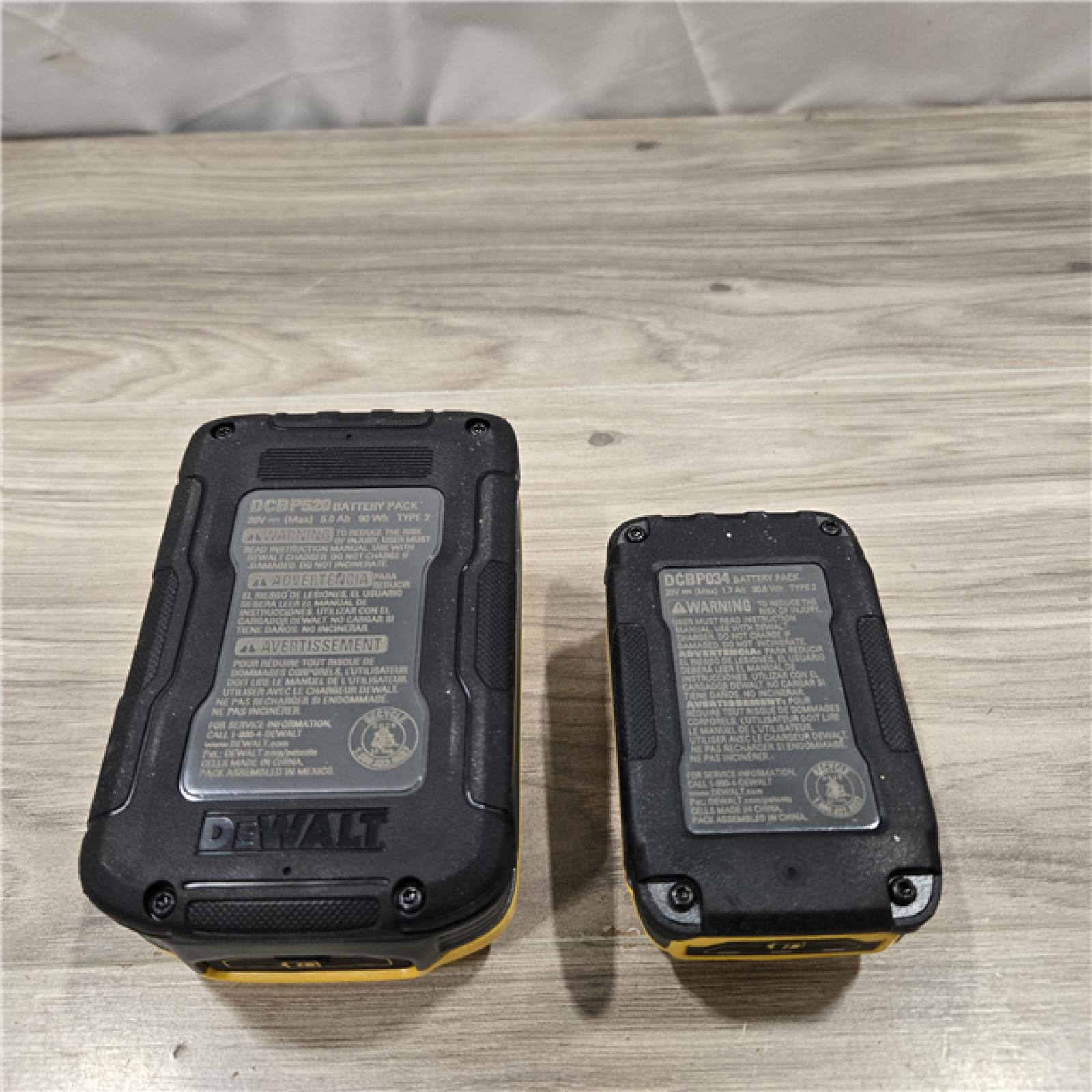 AS-IS Dewalt 20V MAX POWERSTACK Starter Kit