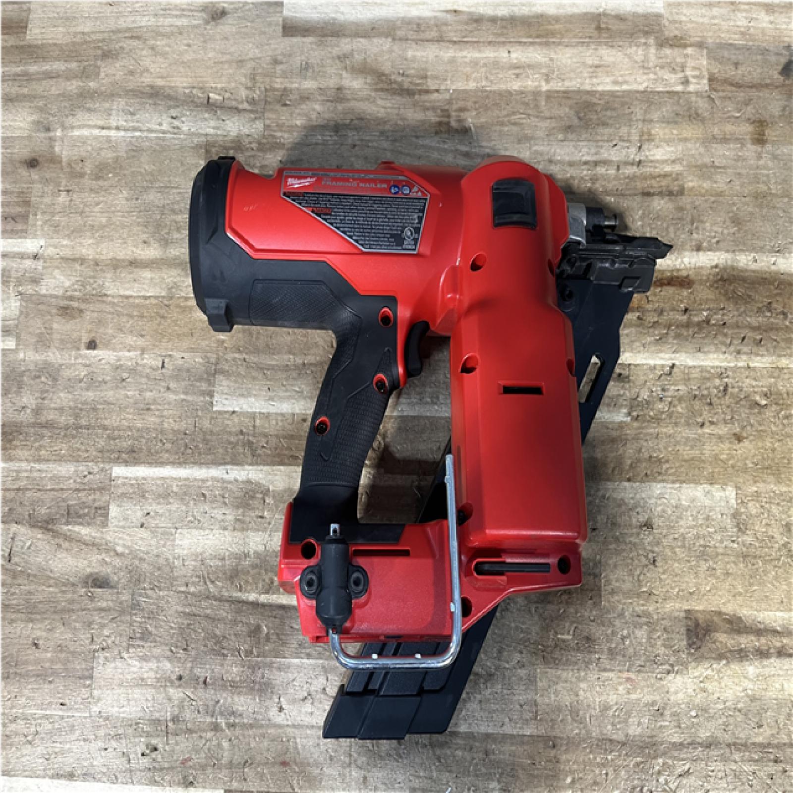 Houston Location AS-IS Milwaukee FUEL 3-1/2 in. 18-Volt 30-Degree Lithium-Ion Brushless Cordless Framing Nailer (Tool-Only)