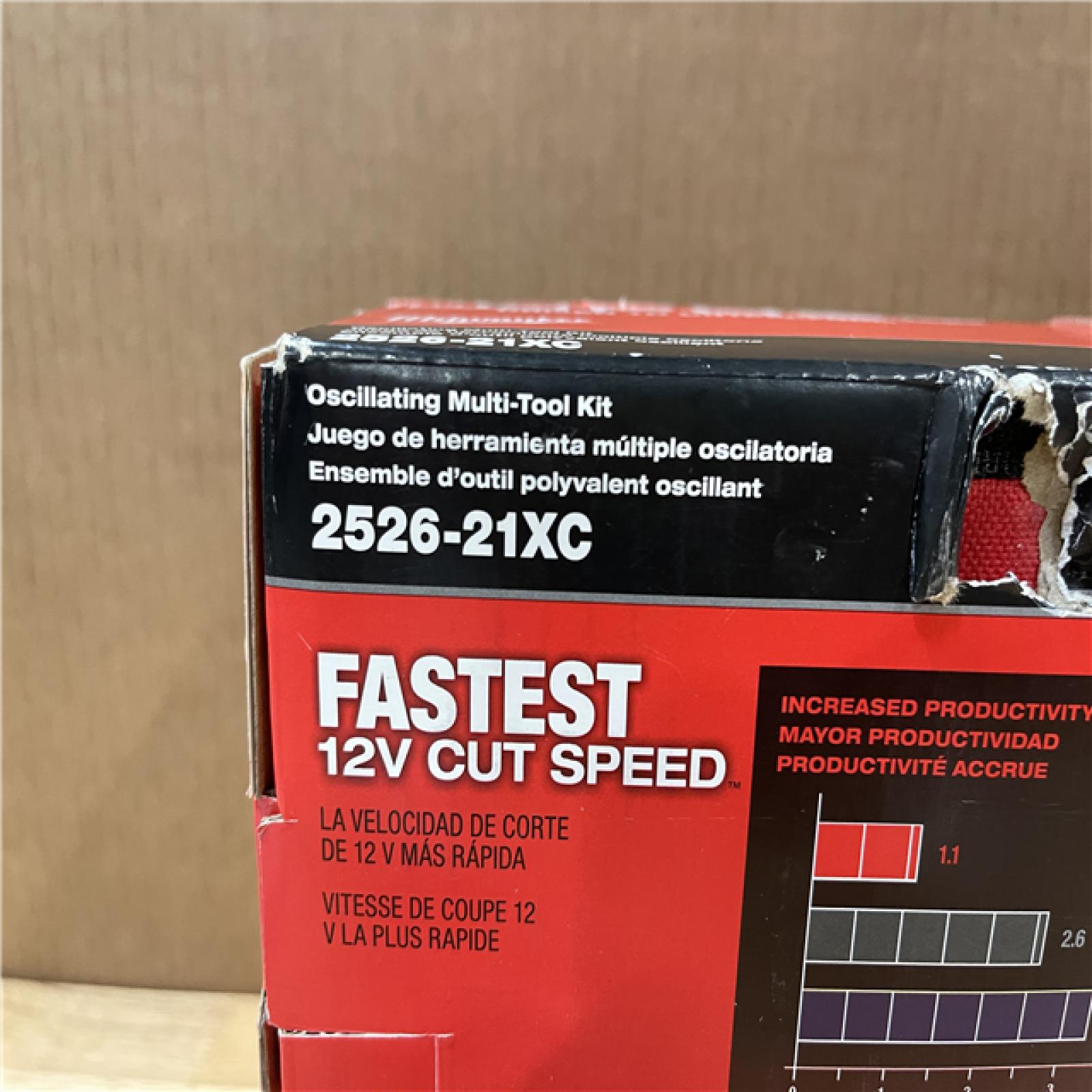 NEW!- Milwaukee FUEL 12V Cordless Oscillating Multi-Tool Kit