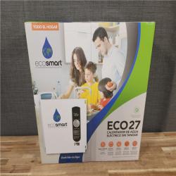 HOUSTON LOCATION - AS-IS (NEW) ECO27 TANKLESS ELECTRIC WATER HEATER