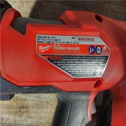 HOUSTON LOCATION - AS-IS Milwaukee 2841-20 18V Cordless Gen II 16 Gauge Angled Finish Nailer (Tool Only)
