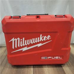 AS-IS  Milwaukee 2904-22 Hammer Drill Driver Kit with Batteries  Charger & Tool Case  Red