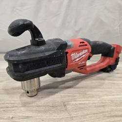 AS-IS Milwaukee M18 18V Fuel Hole Hawg 1/2 Right Angle Drill 2807-20 (Tool-Only)