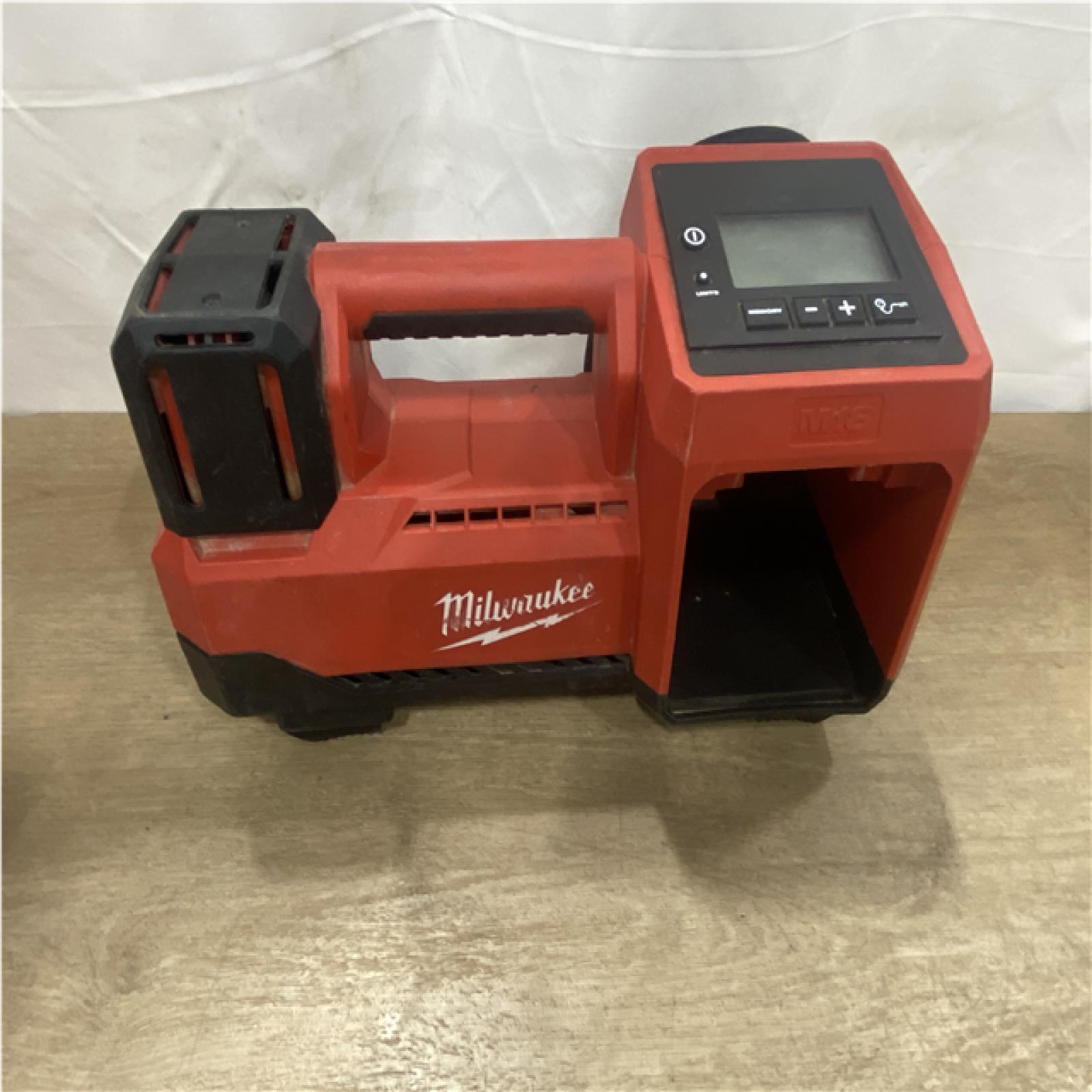 AS-IS   Milwaukee 18-Volt Lithium-Ion Cordless Electric Portable Inflator (Tool-Only)