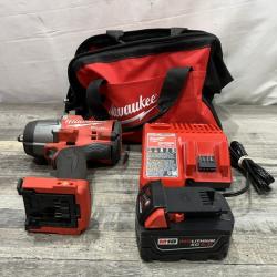 AS-IS Milwaukee FUEL 18V Lithium-Ion Brushless Cordless 1/2 in. Impact Wrench w/Friction Ring Kit