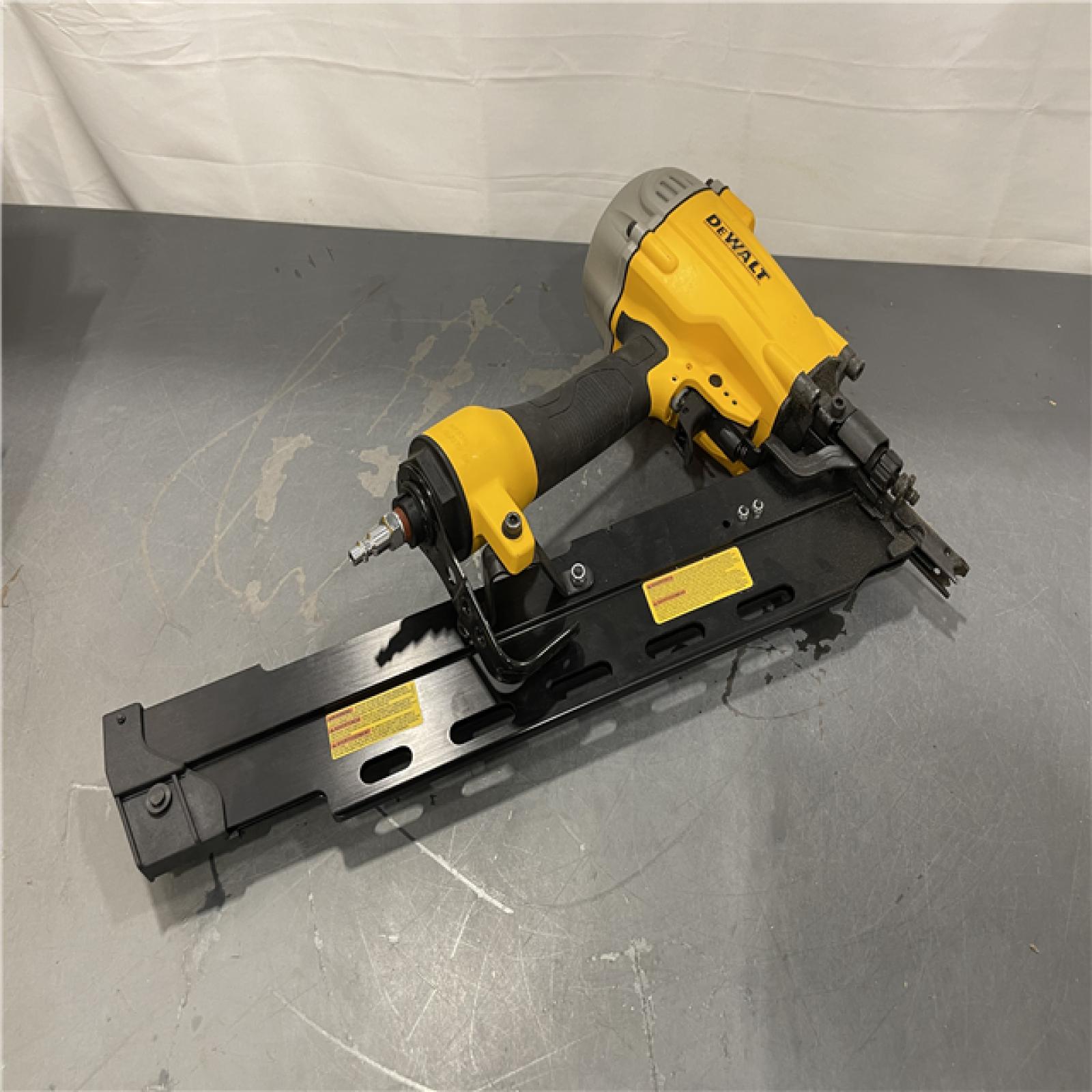 AS-IS - DeWalt Pneumatic 21-Degree Collated Corded Framing Nailer