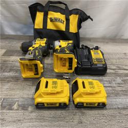 AS-IS DEWALT ATOMIC 20-Volt MAX Lithium-Ion Cordless Combo Kit