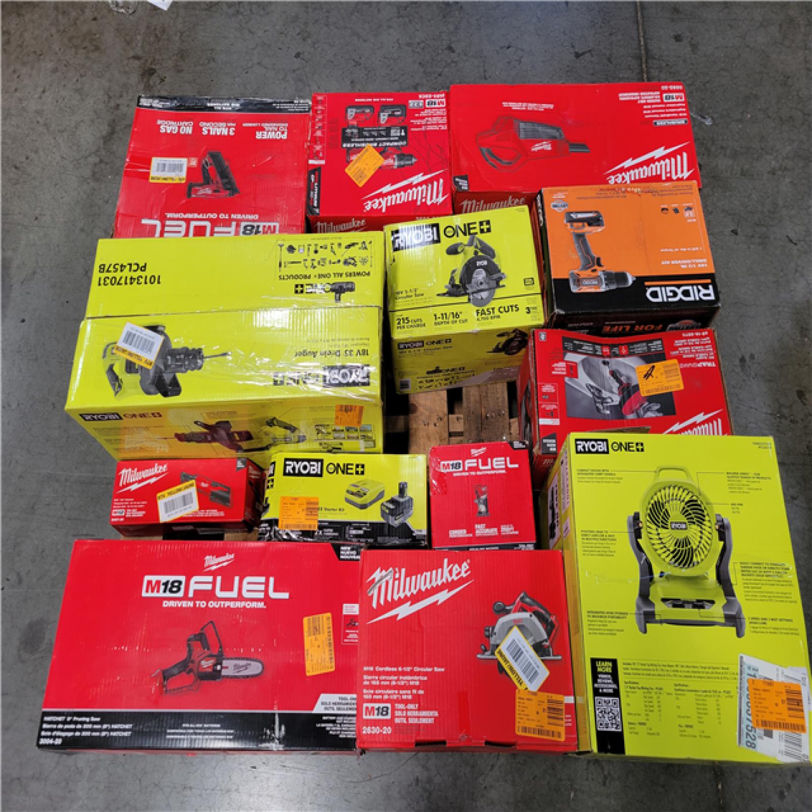 CALIFORNIA AS-IS TOOL PALLET