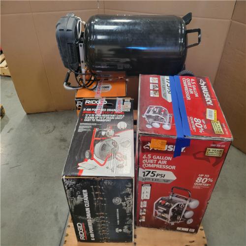 CALIFORNIA AS-IS OUTDOOR POWER EQUIPMENT