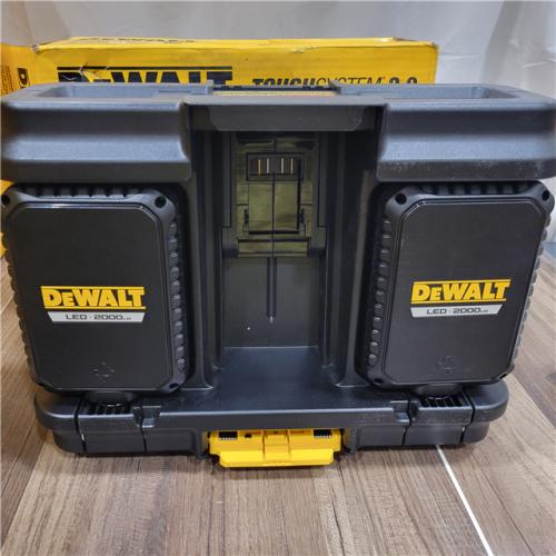 AS-IS  DEWALT Tough System 2.0 Flex Volt 20V/60V Cordless 4000 Lumen LED Adjustable Folding Panel Work Light