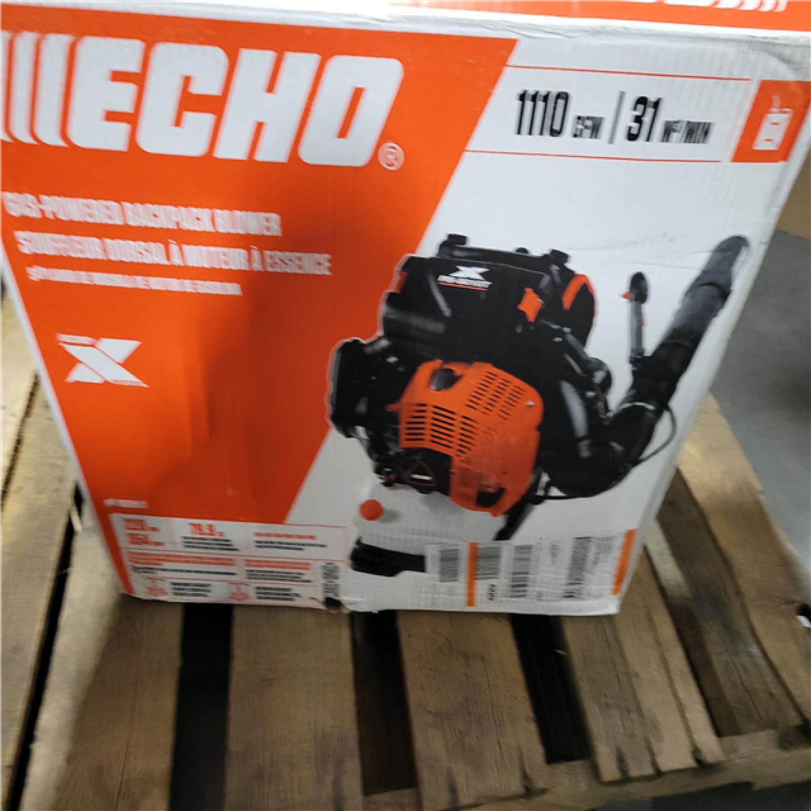 CALIFORNIA AS-IS ECHO GAS POWERED BACKPACK BLOWER