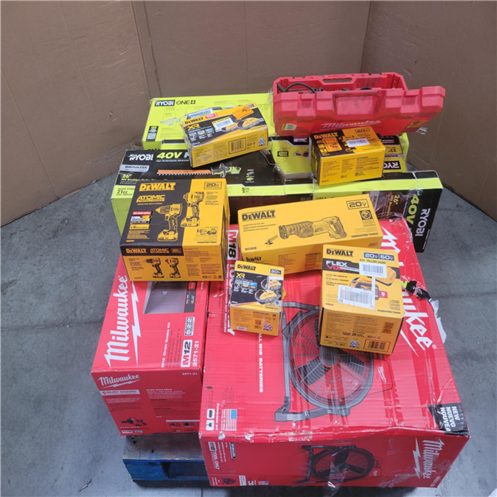 CALIFORNIA AS-IS TOOL PALLET