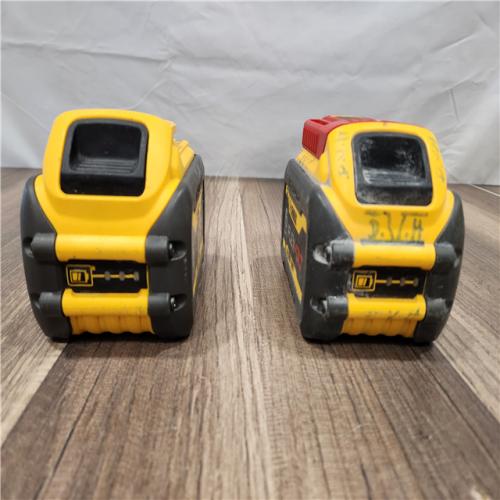 AS-IS - DEWALT FLEXVOLT 20V/60V MAX Lithium-Ion 6.0Ah Battery Pack (2 Pack)