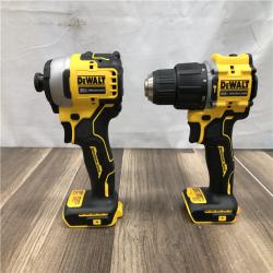 AS-IS DEWALT ATOMIC 20-Volt MAX Lithium-Ion Cordless 2-Tool Combo Kit
