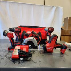 AS-IS- Milwaukee 18V Lithium-Ion Cordless Combo Kit