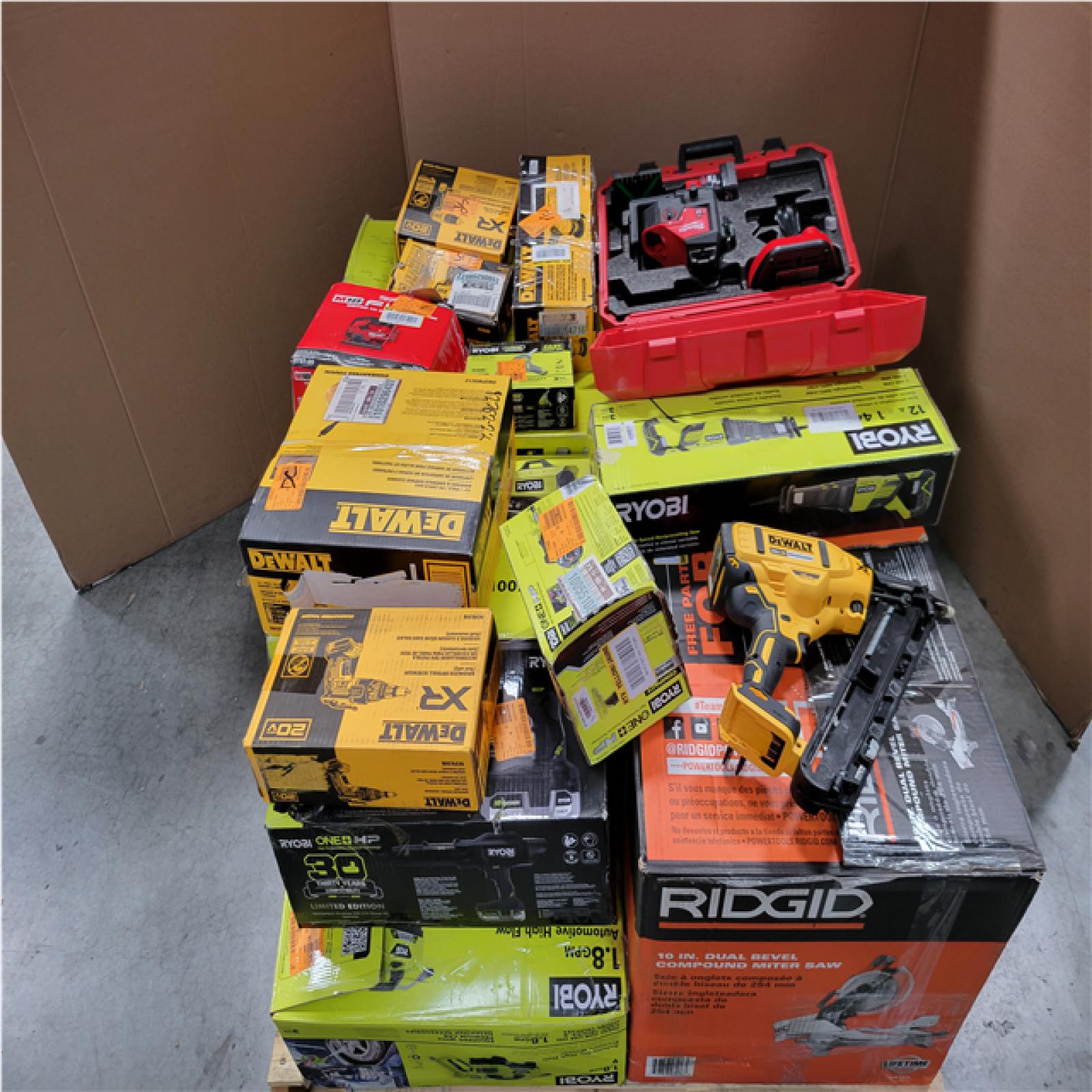 CALIFORNIA AS-IS TOOL PALLET