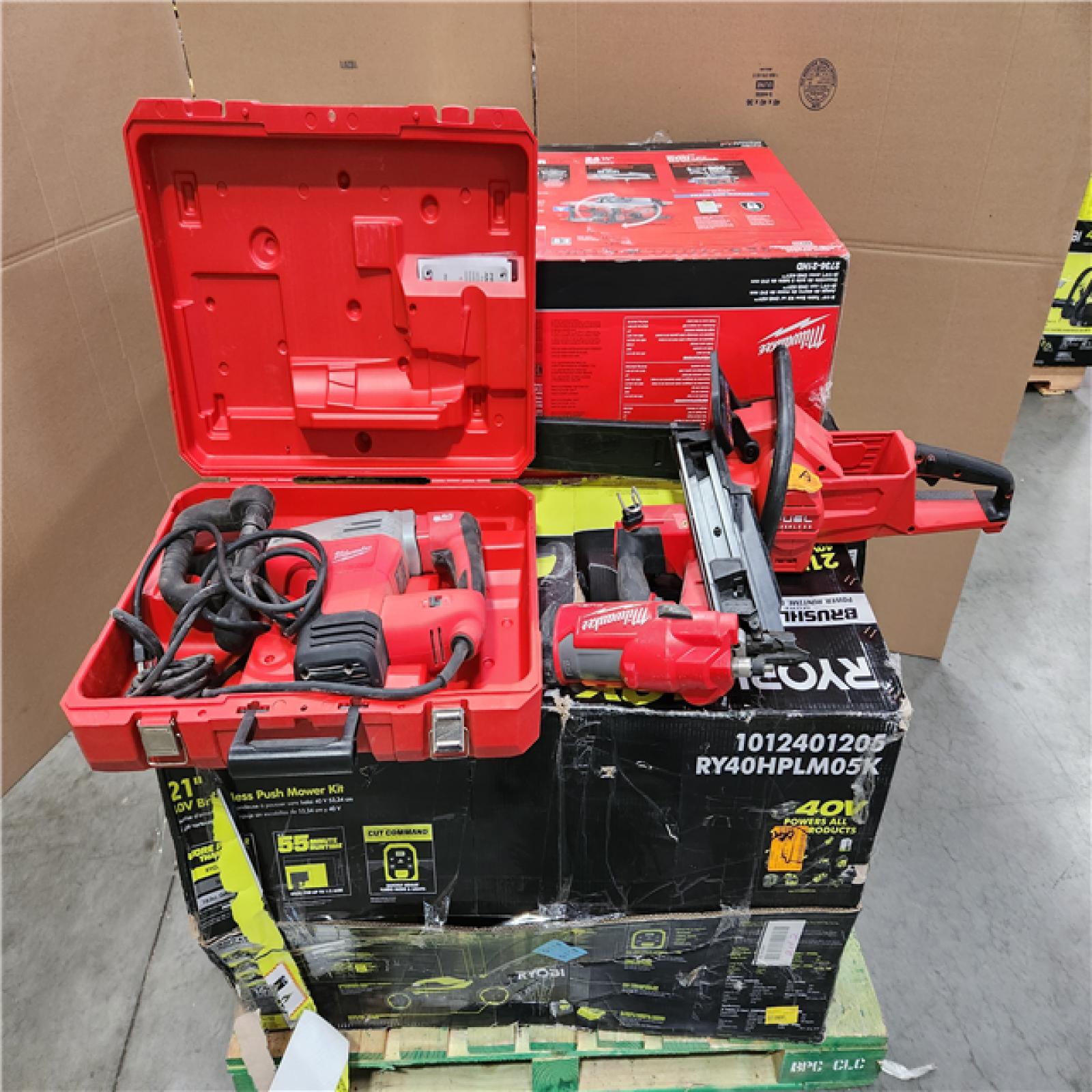 California AS-IS TOOL PALLET