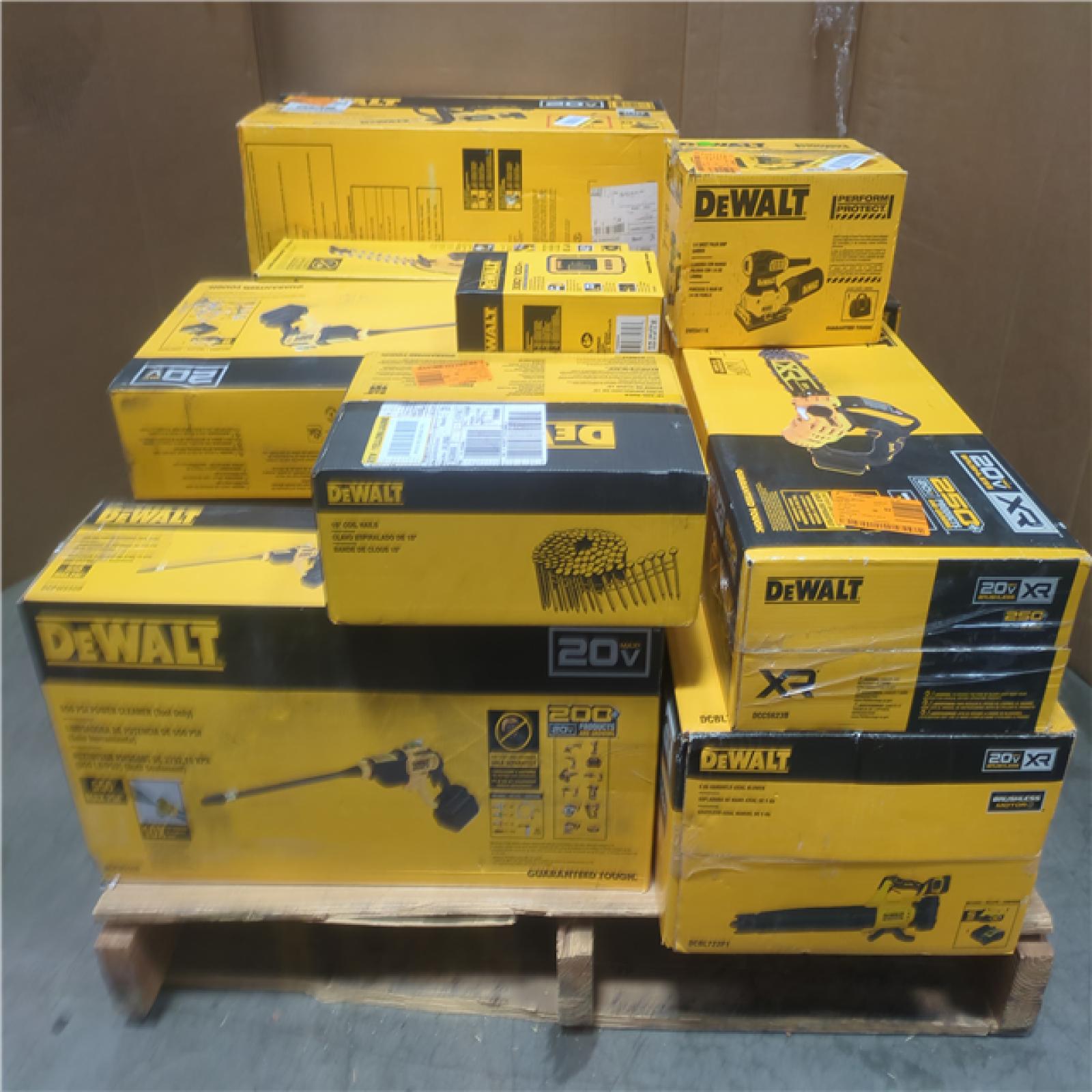 CALIFORNIA AS-IS TOOL PALLET