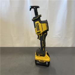 AS-IS - DeWalt ATOMIC 20-Volt MAX Lithium-Ion Cordless Brushless Compact Reciprocating Saw with Premium Lithium-Ion 6.0 Ah Battery Pack