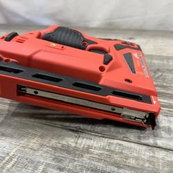 AS-IS Milwaukee 12-Volt Lithium-Ion Cordless 3/8 in. Crown Stapler (Tool-Only)