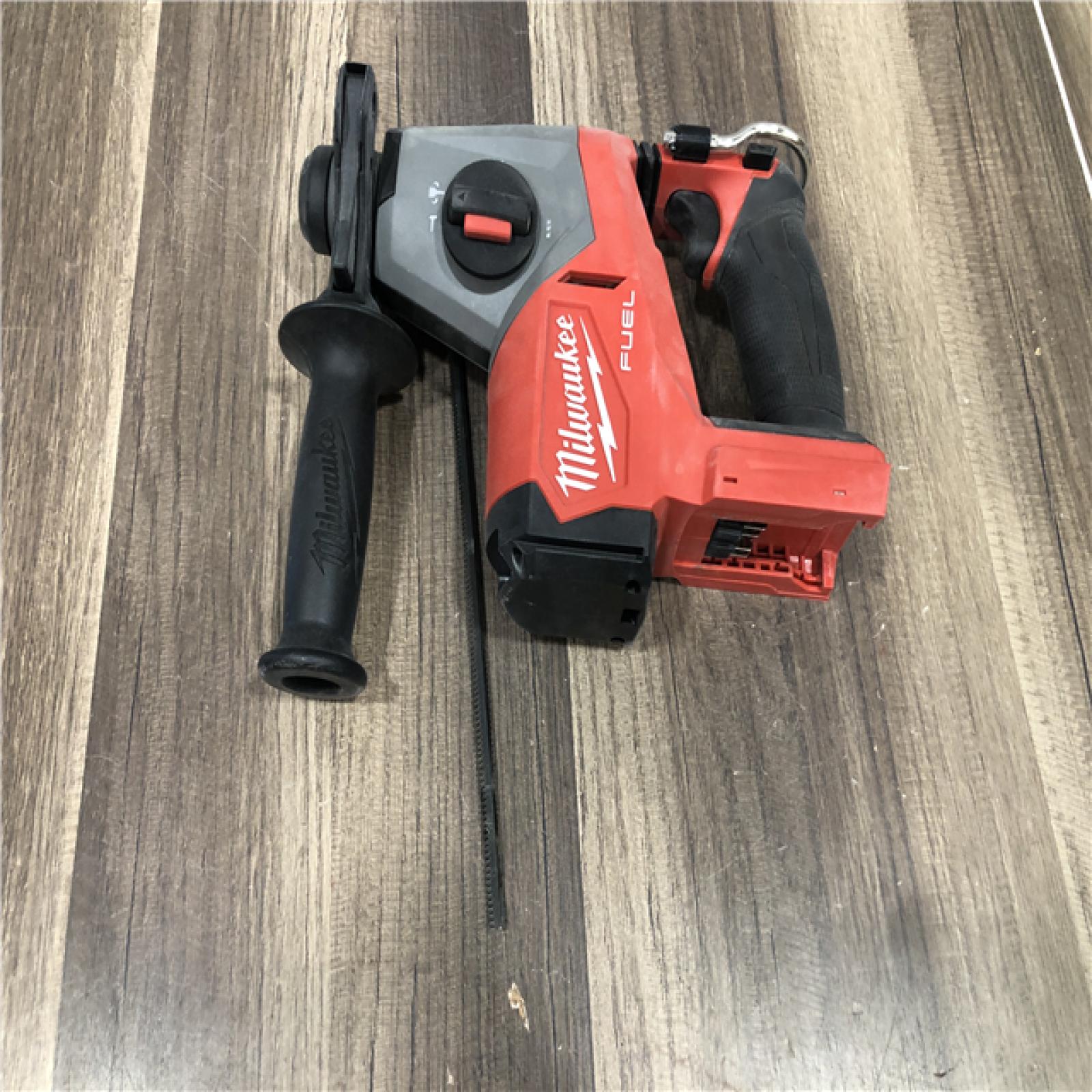 AS-IS Milwaukee  FUEL 18V Lithium-Ion Brushless Cordless 5/8 in. SDS-Plus Rotary Hammer (Tool-Only)