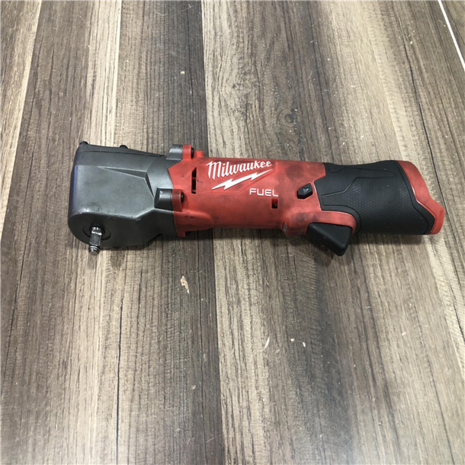 AS-IS Milwaukee FUEL 12V Lithium-Ion Brushless Cordless 3/8 in. Right Angle Impact Wrench (Tool-Only)