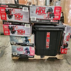 Phoenix Location MoJack HDL 500 Lawn Mower Lift and Huskey 50 Gallon Mobile Job Box (7 Boxes)