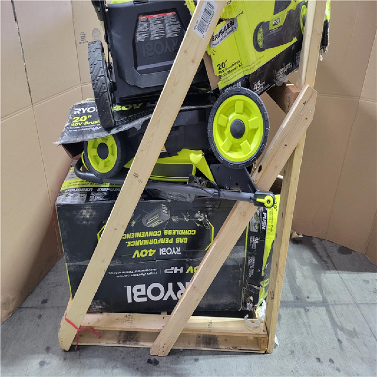 CALIFORNIA AS-IS OUTDOOR POWER EQUIPMENT