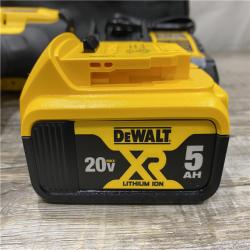 AS-IS DEWALT 20V MAX Lithium-Ion Cordless 1/2 in. Impact Wrench Kit