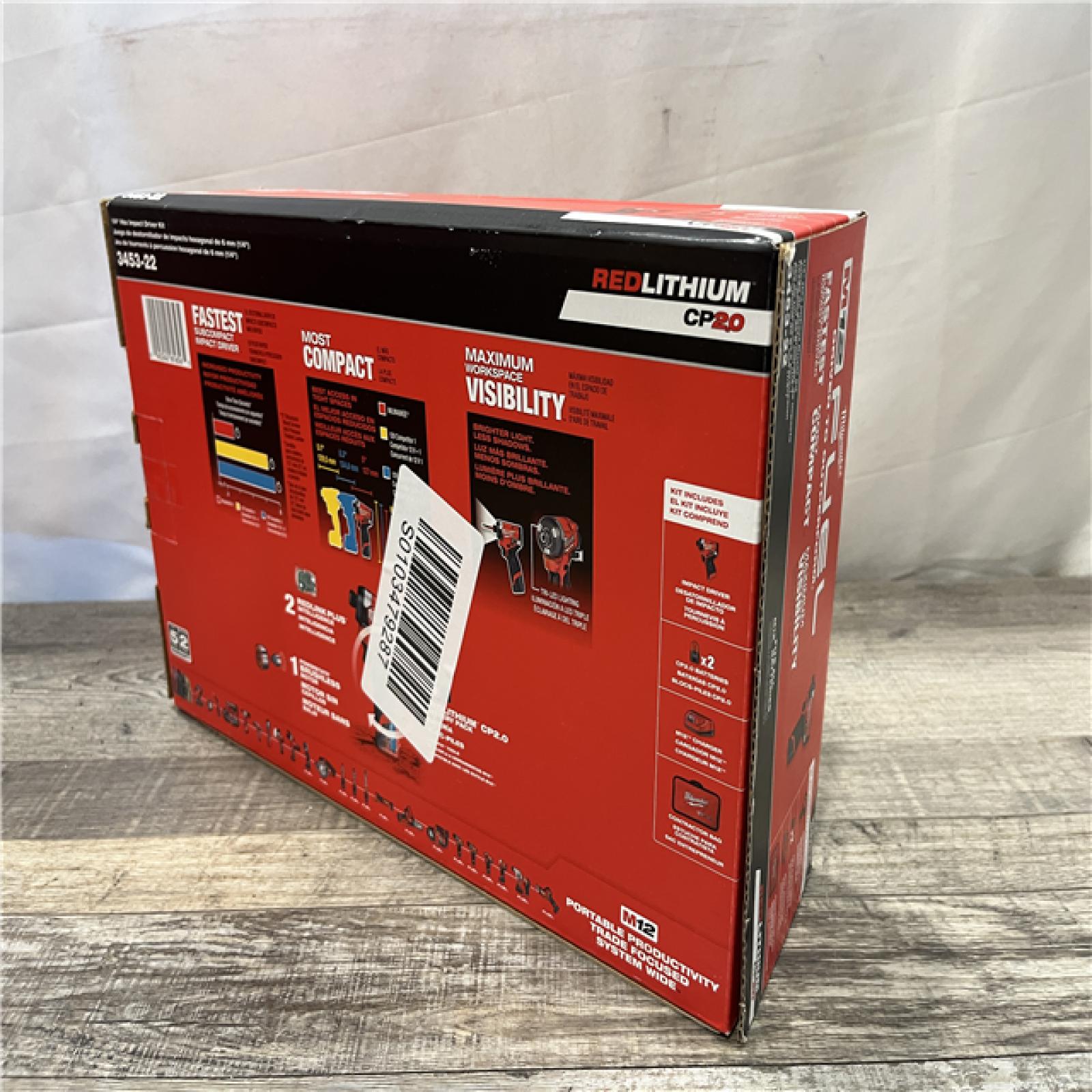 NEW - Milwaukee FUEL 12V Lithium-Ion Brushless Cordless 1/4 in. Hex Impact Driver Kit
