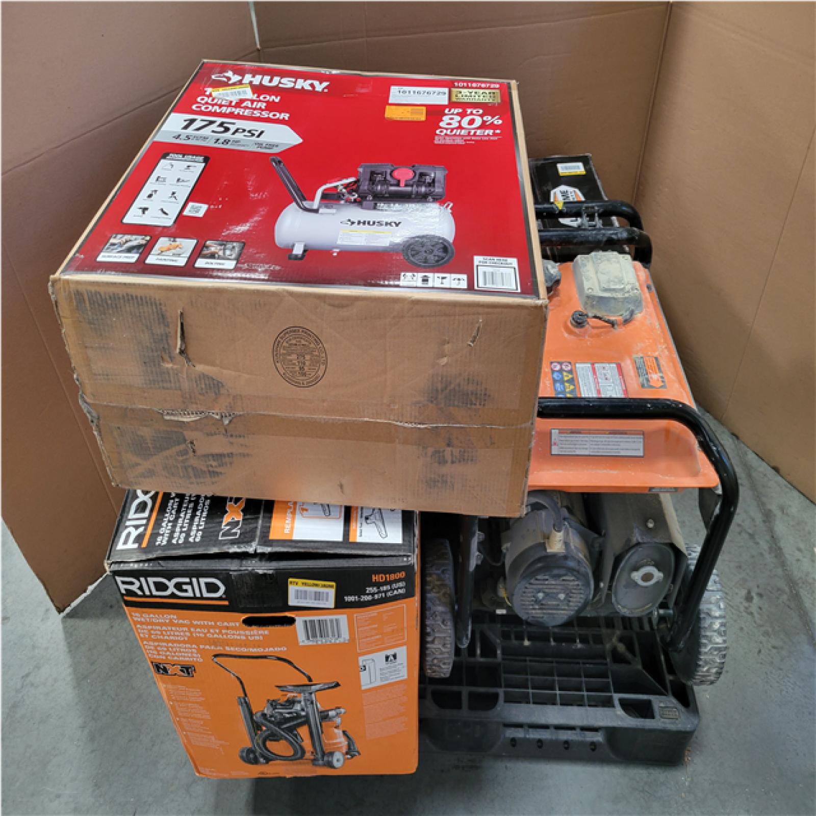 CALIFORNIA AS-IS OUTDOOR POWER EQUIPMENT