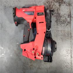 HOUSTON LOCATION - AS-IS M18 FUEL 18-Volt Lithium-Ion Brushless Cordless Coil Roofing Nailer (Tool Only)