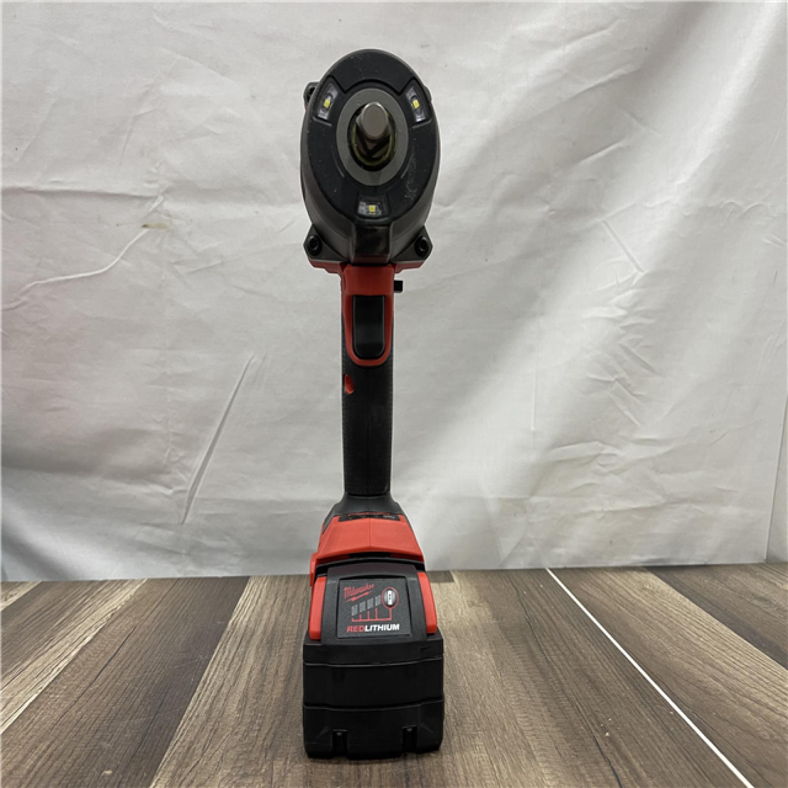 AS-IS Milwaukee M18 FUEL 18V Lithium-Ion Brushless Cordless 1/2 in. Impact Wrench w/Friction Ring Kit