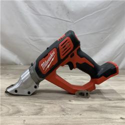 AS-IS Milwaukee 18-Volt Lithium-Ion Cordless 18-Gauge Double Cut Metal Shear (Tool-Only)