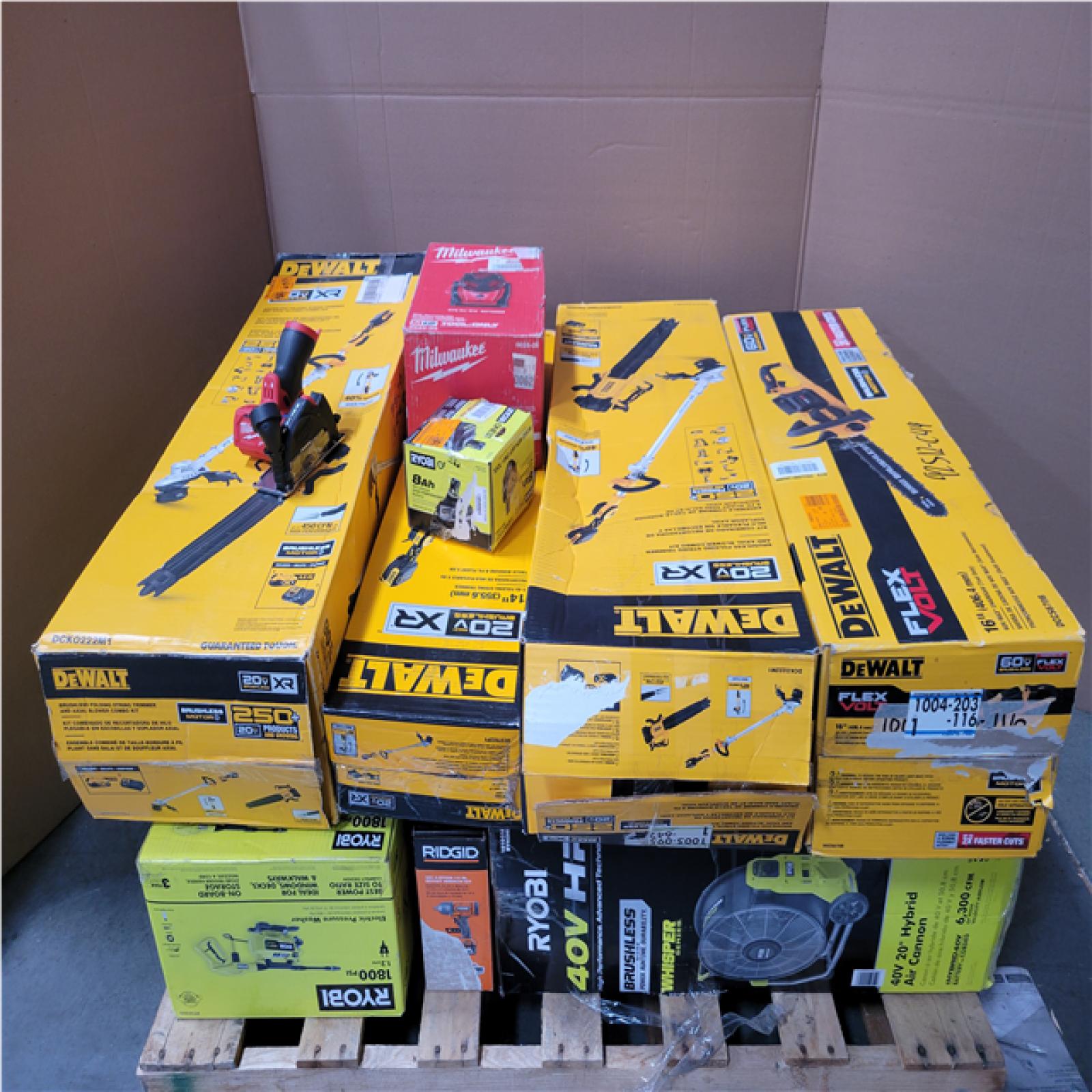 CALIFORNIA AS-IS TOOL PALLET