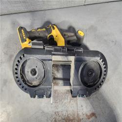 HOUSTON LOCATION - AS-IS DEWALT 20-Volt MAX 3-3/8 in. Cordless Brushless Bandsaw (Tool-Only)