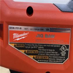 AS-IS Milwaukee FUEL 18V Lithium-Ion Brushless Cordless Jig Saw (Tool-Only)