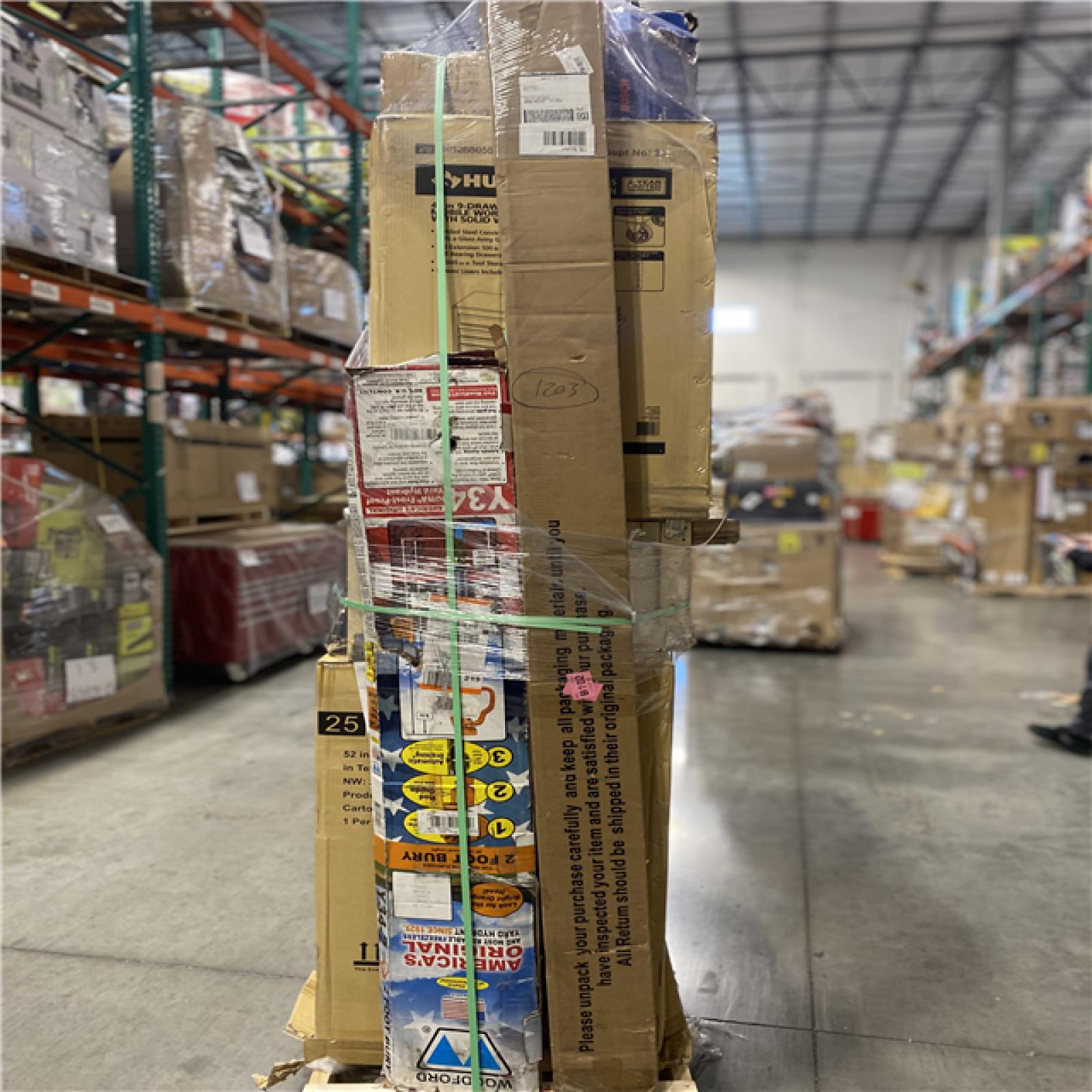 DALLAS LOCATION- AS-IS HOME IMPROVEMENT PALLET